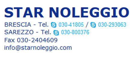 Star Noleggio srl Brescia